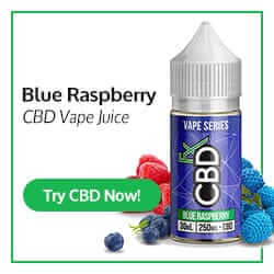 Blue Raspberry - CBD Vape Juice